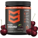 MTN OPS Enduro Oxyde Nitrique Stim Free Pré-entraînement de Magnésium Citrate, L Arginine & L Citrulline Caféine Free Pré-entraînement de 30 portions Cerise noire