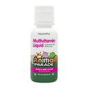 NaturesPlus Tierparade Kinderflüssigkeit Multivitamin - Tropical Berry Flavor - 8 fl oz - Ganze Nahrungsergänzung - Vegetarisch, Glutenfrei - 16 Servierungen