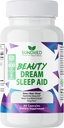 Sleep Aid Beauté Dream Sleep Aid est une formule de sommeil sans habitude avec la mélatonine et la racine valériane, le sommeil incroyable et se réveiller Rafraîchir, obtenir un sommeil naturel, Fabriqué aux États-Unis