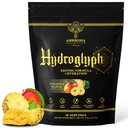 Ambrosia Hydroglyphe Formule d'entraînement intraformée w/BCAA + EAA + électrolytes Poudre d'hydratation pour protéger les muscles maigres, 0g Sucre à jeun Mélange de boisson d'hydratation, fait avec l'eau de coco (Mango de Pineapple)