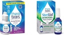 TheraTears Dry Eye Therapy Lubricating Eye Drops für trockene Augen, 1 fl oz Flaschen Twin Pack & SteriLid Eyelid Cleanser und Face Wash, für bewässerte Augen, 2 fl oz Spray