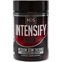Intensifier NDS Nutrition Noir - Mélange thermogénique avec Advantra Z pour la perte de graisse et d'eau - Boost Métabolisme, Calories de brûlure, Aide à réprimer l'appétit - Améliorer la tonalité corporelle, Définition musculaire - 90 Capsules