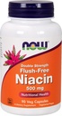 Jetzt® Foods Flush Free Niacin (Doppelstärke) 500mg w/90 caps
