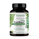 EMERALD LABS PureWay-C - Supplément de soutien hépatique et immunitaire avec acide lipoïque R-alpha* - Vitamine C à absorption rapide - 90 capsules végétales (approvisionnement de 45 jours)