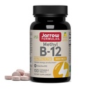 Formules de Jarrow Méthyl B-12, complément alimentaire pour la production d'énergie cellulaire, 100 comprimés à croquer au citron, jusqu'à 100 jours