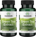 Extrait de thé vert de Swanson 500 Milligrammes 60 Capsules (2 Pack)
