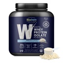 Biochem Whey Protein Isolate Powder - Vanilla Flavor, 20 Gramm pro Servierung, aus Grass Fed Cows, Non-GMO, Vegetarisch, Keine künstlichen Geschmacksrichtungen oder Süßungsmittel - Unterstützt Muskelmasse & Leistung