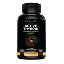 Support thyroïdien : Mélange puissant d'Ashwagandha, d'iode, de sélénium, de magnésium, de zinc, de vitamine B12 et plus pour une santé optimale - 60 capsules