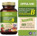 Vitamine B Complex-Vitamine B Supplément-Promotions immunitaires Santé-60 Capsules de légumes