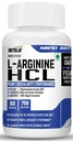 L-Arginin HCL Kapseln - Höchste Bioverfügbarkeitsform von L-Arginin | Maximale Stärke, Nitric Oxid Precursor (120 Kapseln)