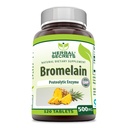 Herbal Secrets Bromelain Supplément 500 Mg Comprimés Suppléments Non-OGM
