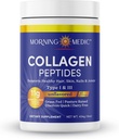 Poudre de peptides de collagène à dissolution rapide - Supporte les cheveux, la peau, les ongles et les articulations sains, type I & III, non aromatisé, 41 portions, 16 OZ
