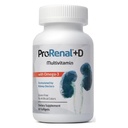 ProRenal+D avec Omega-3 Huile de poisson Rein Multivitamine 30 jours d'approvisionnement