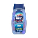 Smoothies antiacides TUMS Fusion de baies Extra Strength 750, Dissolve lisse - 140 comprimés à croquer