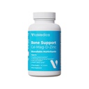 Supplément pour os et articulations de VitaMedica (Support pour os et articulations de VitaMedica) Calcium (Magnésium) Vitamine D & Vitamine K (Boron) Minéraux chélatés (Support pour os) (Sommeil naturel) Fabriqué aux États-Unis (90 Ct) 30 portions