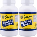 Sanar Naturals Backen Soda, 8 oz - Für Verdauungsunterstützung als Antacid, Backen, Reinigung, Deodorieren, &amp; Mehr (Pack von 2)
