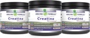 Formules étonnantes Supplément micronisé en monohydrate de créatine $ 5000 Mg $ Non-OGM $ Sans gluten $ Fabriqué aux États-Unis (1 Lb - 3 Pack, non aromatisé)