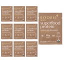 Boobie Body Superfood Protein Meal Ersatz Shake, Kaffee Caramel Flavor | 19g Protein | Safe für Schwangerschaft, Lactation, & Mutterschaft | Organic, Vegan, Zero Sugar, 10 Single Serve Packets (1.06 oz pro Stück)