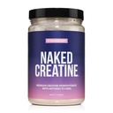 NAKED Créatine - Créatine aromatisée aux fraises monohydratée - véritable poudre de fraise, sans additifs, croissance musculaire, végétalien, non OGM, sans gluten, sans soja - 45 portions