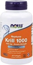 Now Foods Neptune Krill 1000 Fish Oil 1000 Milligram, 60 Softgels (2 Pack)