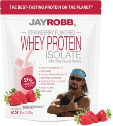 JAYROBB Whey Protein (5 Pfund, Erdbeere)