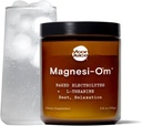 Moon Juice Magnesi-Om Magnesium Powder Supplement - Chelated Magnesium Complex + L-Theanine Blend for Rest, Relaxation & Regularity - Vegan, Non-GMO & No Sugar, Unflavored, 3.9 oz, 30 Sevings