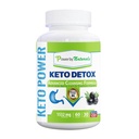 Power by Naturals Keto Detox & Support – Kräutermischung für Energie & Verdauungsbalance – 60 Kapseln