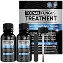 Traitement des champignons des Toenail Extra Strength 2pcs x 30ml, traitement des ongles de champignons, traitement des champignons des ongles pour les toenail, traitement des champignons des ongles des orteils Extra Strength for Damaged and Discoloration Nails.