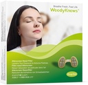 WoodyKnows 3 Filtres Allers à l'écran Nasal avec 12 paires de filtres de remplacement, modèle 2024, aides allergies saisonnières et poussières (Grande, 3 Filtres+12 Remplacements)