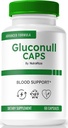 Gluconull Caps, offizielle Gluco NullCaps Formel, reine Unterstützung für stabile Levels und Kraftstoffenergie für allgemeine Gesundheit, All-Natur Zutaten, Gluco Null Glyco Optimizer (60 Kapseln)