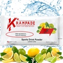 Krampade Original 2K - 2000mg Hoch Kalium Cramp Relief Elektrolyt-Getränk Pulver: Schnellere Erholung, langsamere Fatigue, optimierte Hydration | 20 Single Serving Packets (Lemon Lime)