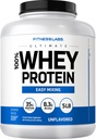 Fitness Labs Whey Protein Pulver Unflavored | 5 lbs | 80 oz | Easy Mix Ultimate Supplement | Non-GMO, Glutenfrei