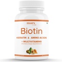 Plus forte et plus épaisse croissance de la barbe, alimentée par la vitamine A, la vitamine E, la vitamine B7, la kératine et les acides aminés