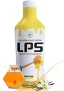 LPS Collagène liquide et supplément de protéines de lactosérum - sans sucre, sans colorant, boisson non-OGM - collagène hydrolysé et peptides de lactosérum favorise une peau et des cheveux sains pour les hommes et les femmes, Vanille de miel, 32 fl oz