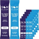 Sommeil de Sommeil, Sommeil reposé Zéro Sucre en Poudre Mélange 20 Ensemble: Cherry & Berry Flavor – Vegan, Keto