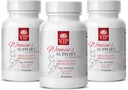 Hot Flashes Ménopause Relief - Complexe de soutien pour femmes naturel - Extrait de racine de réglisse - 3 bouteilles (180 capsules)