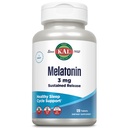 KAL Melatonin 3mg Aide au sommeil à libération prolongée, supplément à la mélatonine soutient la relaxation saine, une sensation de calme et un cycle de sommeil approprié, avec/ajout de vitamine B6, végétalien, sans gluten, 120 portions, 120 comprimés