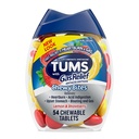 TUMS Chewy Bites Chewable Antacid Tabletten mit Gas Relief, Zitronen & Erdbeere - 54 Zähler