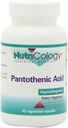 Nutricologie Acide pantothénique - Vitamine B5 pour les hommes et les femmes, Calcium, Supplément de 500mg, Pure, Organique, Capsules végétariennes - 90 Compte