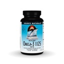 Source Naturelle Arctic Pure Omega-3 Huile de poisson, concentration maximale EPA/DHA pour le cœur, les articulations, le cerveau et l'immunité - 1125mg - 60 Softgels
