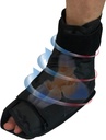 Fuß- &amp; Knöchel Schmerzlinderung Hot/Cold Gel Wrap - Beheizt oder gekühlt, Ziele alle Bereiche von Knöchel & Fuß - Groß