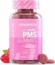 Novomins PMS Gummies with Probiotics – PMS Supplements for Women – Hormone Balance– Supports Hormone Regulation, Energy, Nervous System, Cognitive Function & Immune System