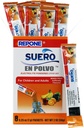 REPONE SUERO Solution de poudre d'électrolyte Arôme de fruits, 8 emballages Oz, 1 boîte avec 8 emballages.