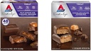 Atkins Endulge Lait Chocolat Caramel Caramel Squares 48 Bars de mousse Caramel et Chocolat 5 Bundle