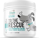Mâches probiotiques pour chiens, soutien à la santé digestive, probiotiques pour chiens et enzymes digestives, Mâches probiotiques pour chiens, chiens probiotiques, chiot probiotiques, probiotiques pour chiens - 120 Mâches molles