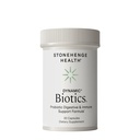 Stonehenge Probiotiques de santé 55 Million CFU - 16 Straines, Prébiotiques, Synbiotiques Biotiques Dynamiques - Lactobacillus Acidophilus, Libération retardée, Étagère stable, Non-OGM Gélule sans gluten Gélule