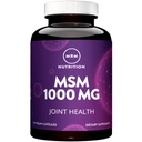 MRM Nutrition MSM 1000mg-méthane pur Methyl-sulfonyl-Méthane Capsules Assemblage, Cheveux, Peau et Support des ongles