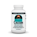 Source Naturals Calcium, complexe acide amino- Absorption améliorée et soutient la formation osseuse* - 250 comprimés