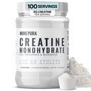 Poudre monohydratée 100% pure de créatine – 500g de poudre micronisée, non aromatisée