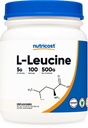 Nutricost Reines L-Leucinpulver 500 Gramm